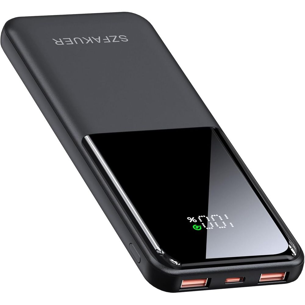 Power Bank Slim - Slim 10000mAh USB-C Power Bank, 22.5W