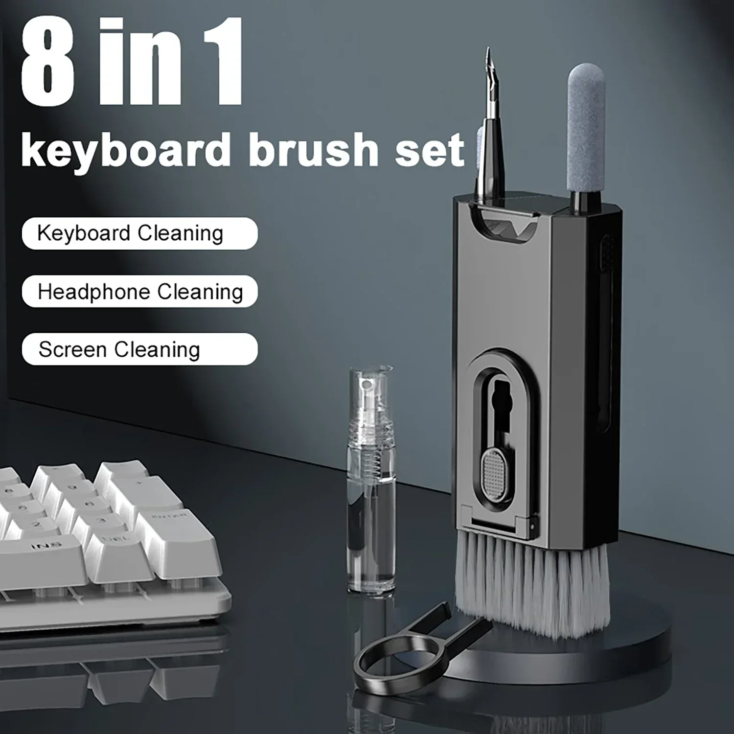 Screen Cleaner Spray - 8 In1 Electronic Cleaner Kit Screen
