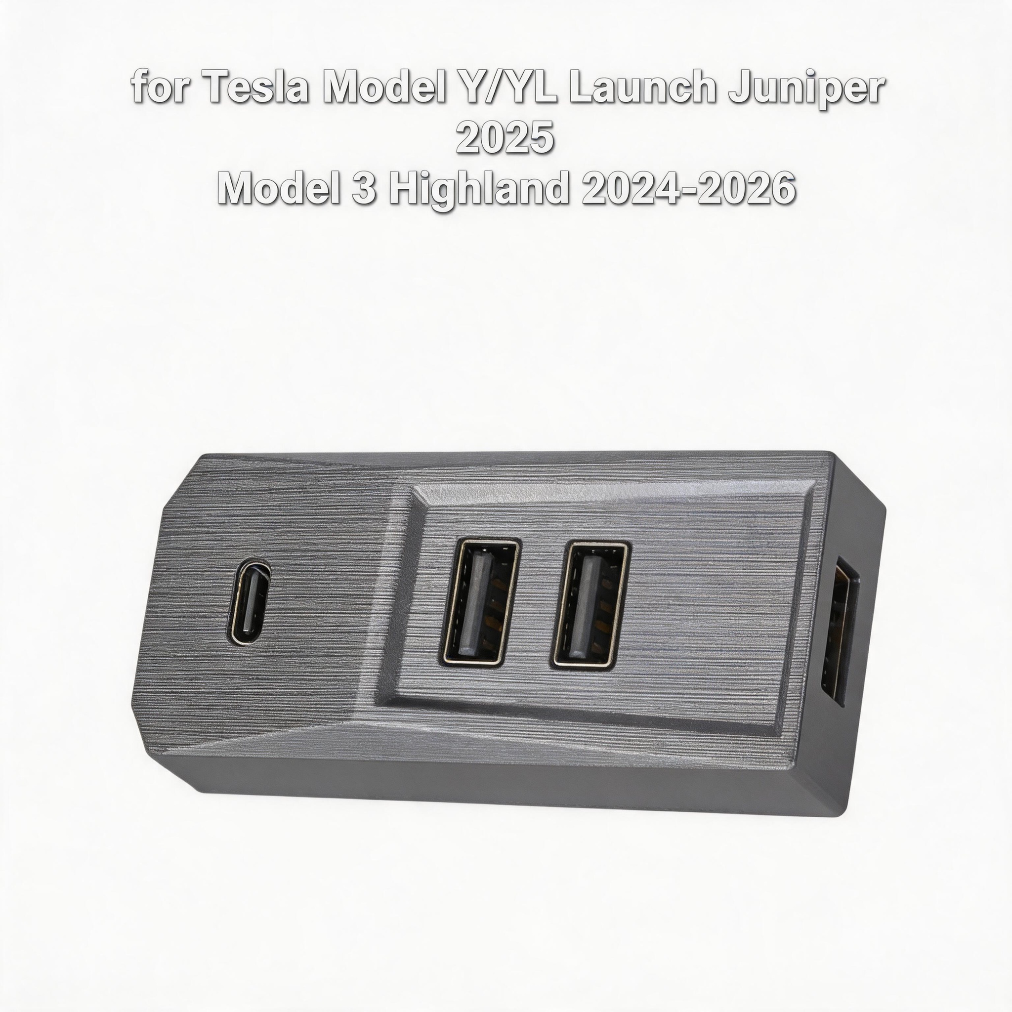 Usb C Hub - Plug and Play 4 Port Glovebox