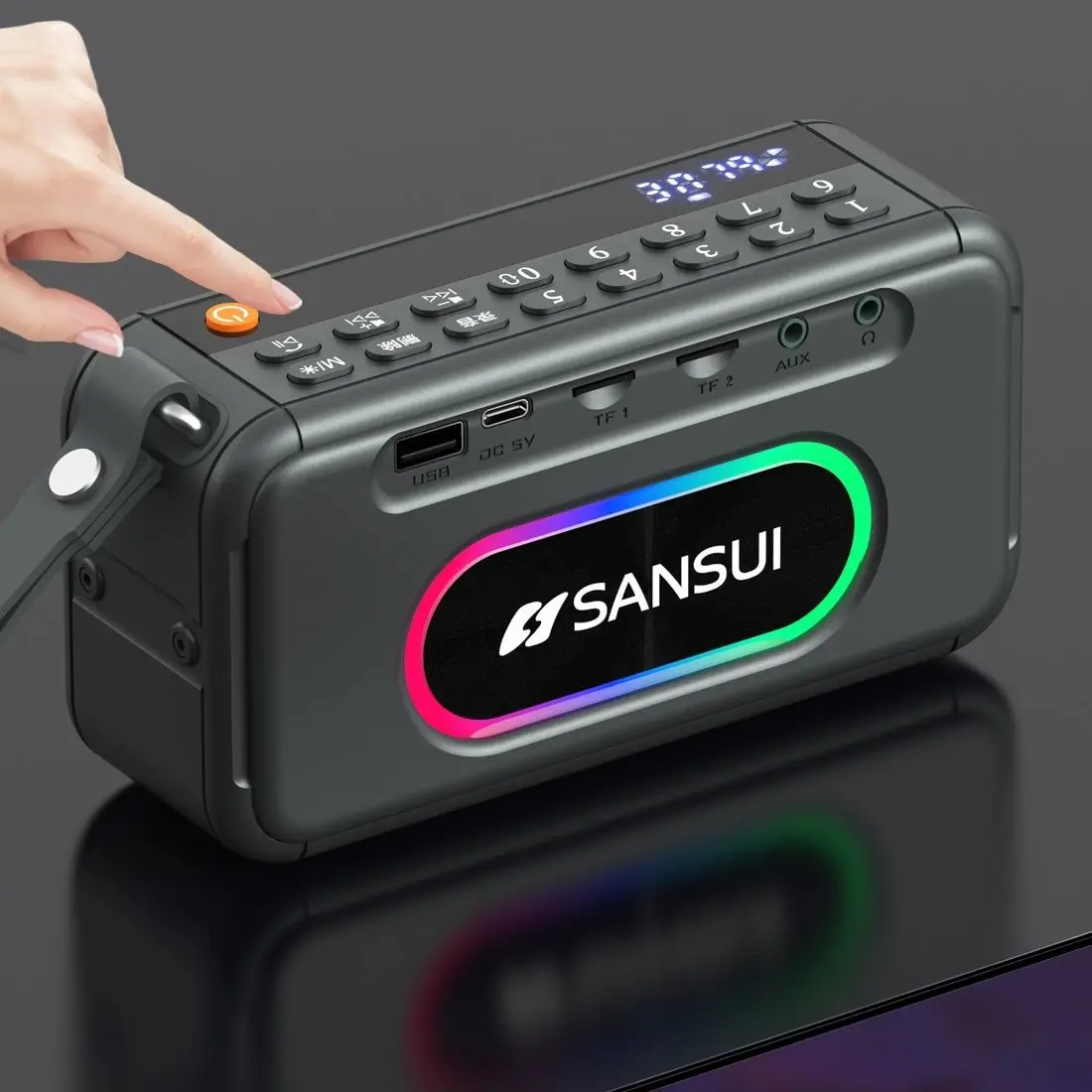 Retro Handset Phone - New Sansui F30 Retro Radio Wireless