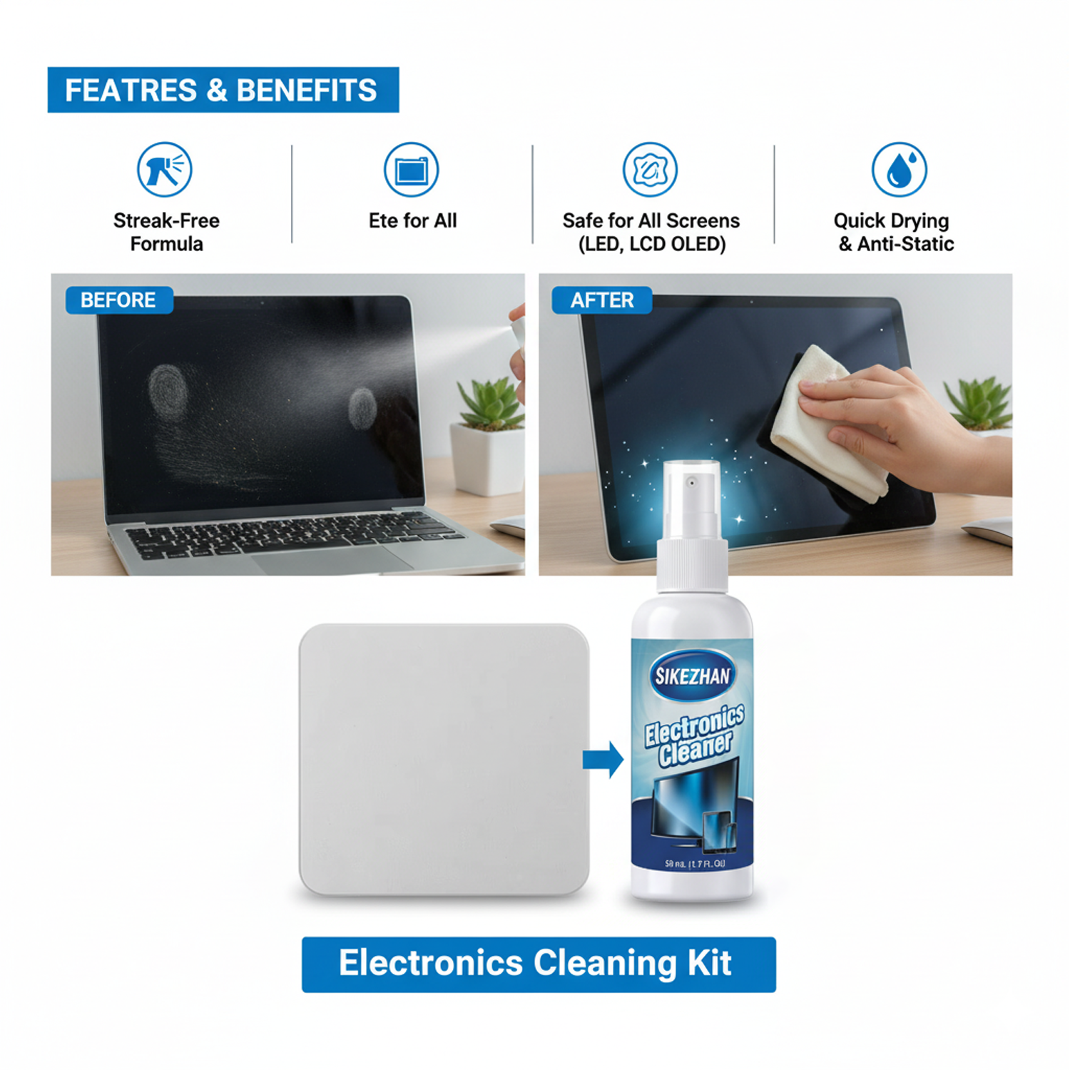 Screen Cleaner Spray & Microfi – Screen Cleaner Spray recenzja i cena