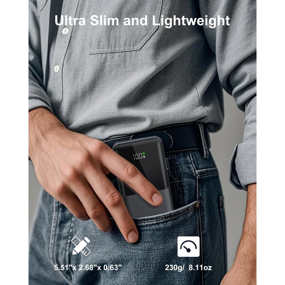 Slim 10000mAh USB-C Power Bank – Power Bank Slim recenzja i cena