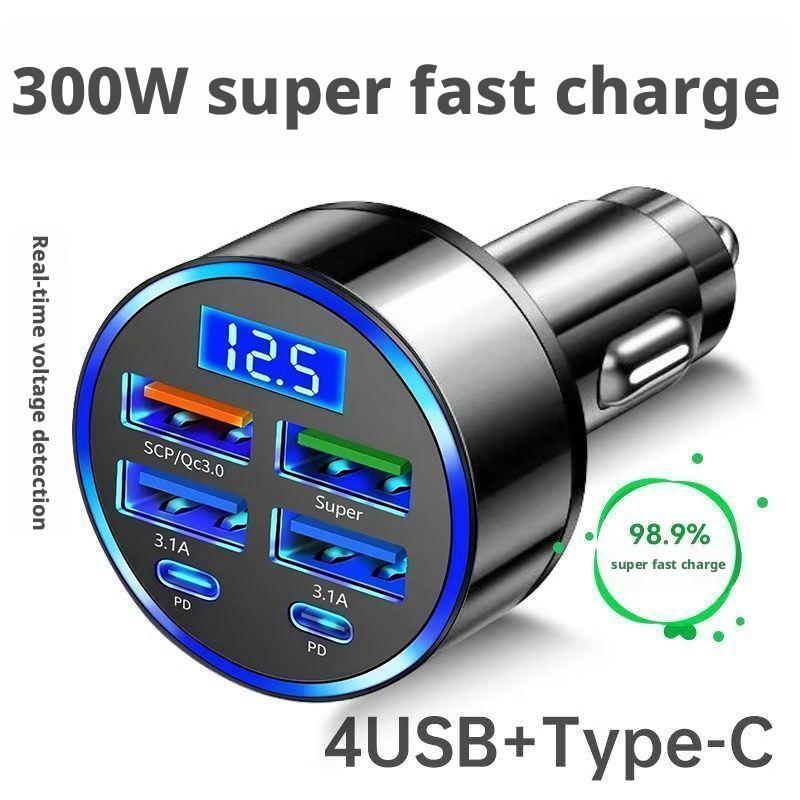 300W PD Car Charger 6 Ports Fa – Usb C Hub recenzja i cena