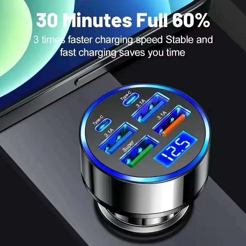 300W PD Car Charger 6 Ports Fa – Usb C Hub recenzja i cena