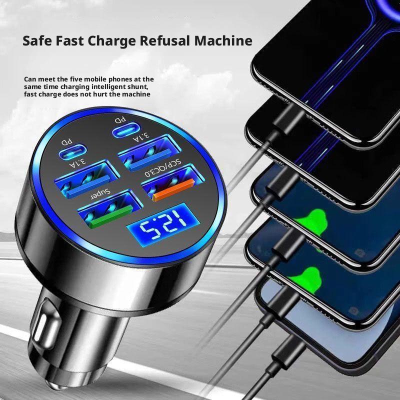 300W PD Car Charger 6 Ports Fa – Usb C Hub recenzja i cena
