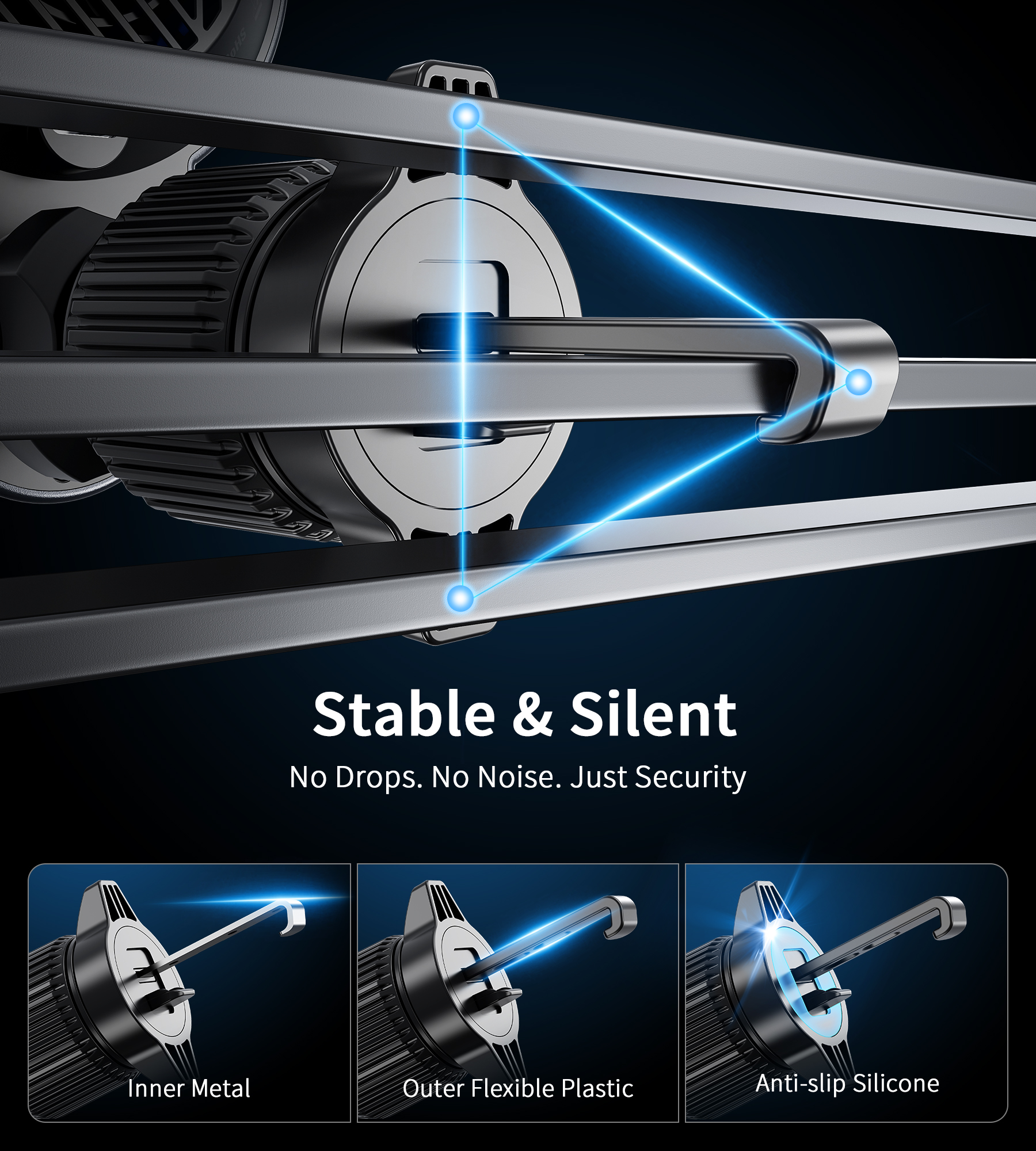 Magnetic Wireless Car Charger  – Phone Cooling Fan recenzja i cena