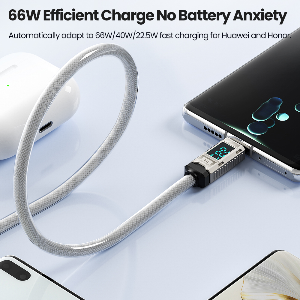 Toocki PD 66W USB C Cable 6A D – Usb Data Cable recenzja i cena