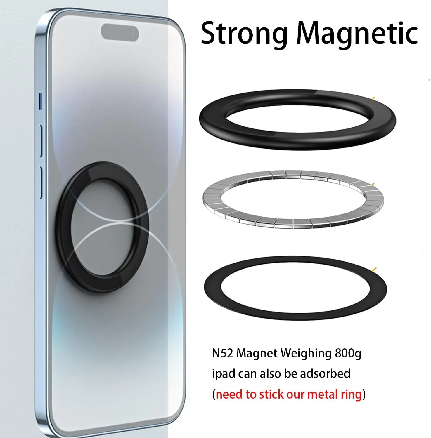 For MagSafe Magnetic Ring Hold – Phone Accessories Ring Holder recenzja i cena