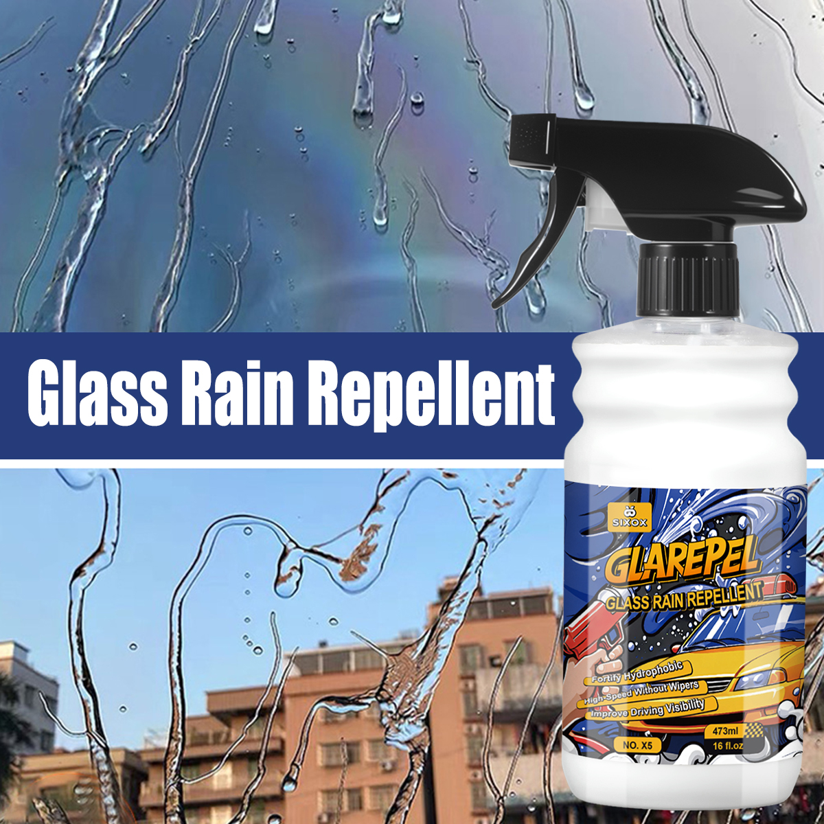 Cars Glass Anti-Rain Spray - W – Screen Cleaner Spray recenzja i cena