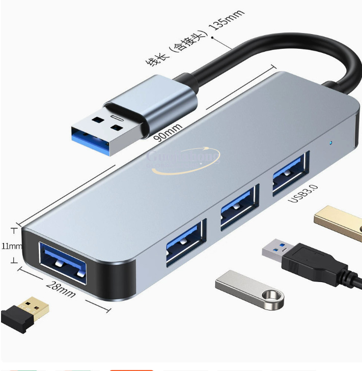 Hot-selling USB-C 4-port hub,  – Usb C Hub recenzja i cena