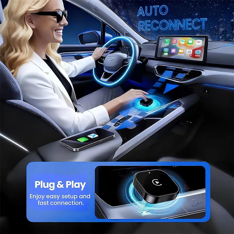 2-in-1 Wireless CarPlay Adapte – Usb C Hub recenzja i cena