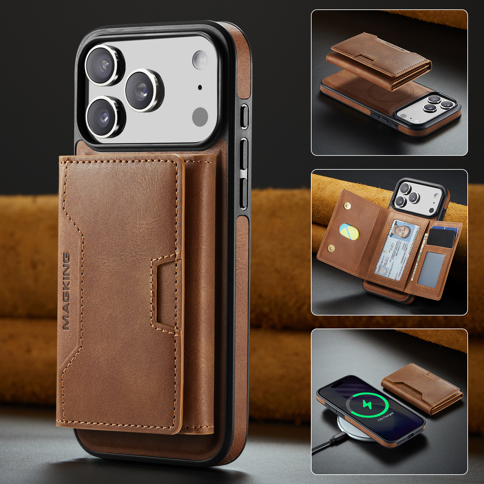 Retro Flip Leather Phone Case  – Retro Handset Phone recenzja i cena