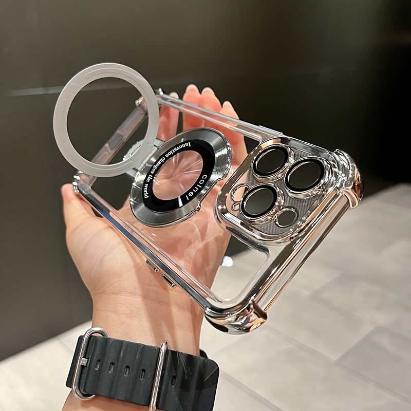 Luxury Plating Phone Case for  – Phone Accessories Ring Holder recenzja i cena