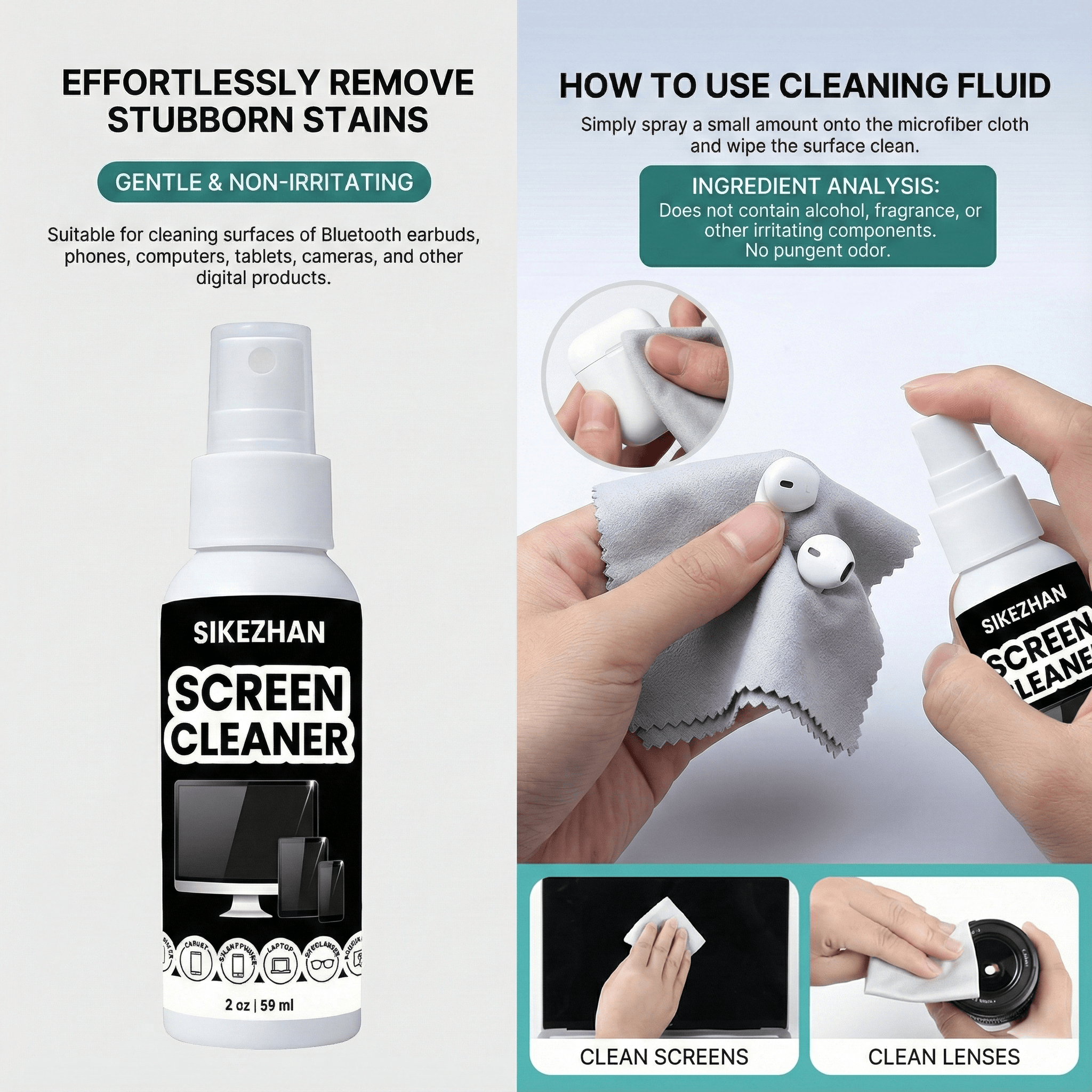 All-in-1 Electronics Cleaning  – Screen Cleaner Spray recenzja i cena