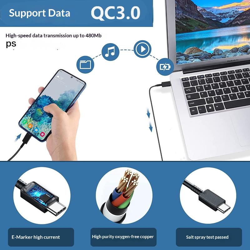 5A PD 25W Dual USB-C Fast Char – Usb Data Cable recenzja i cena