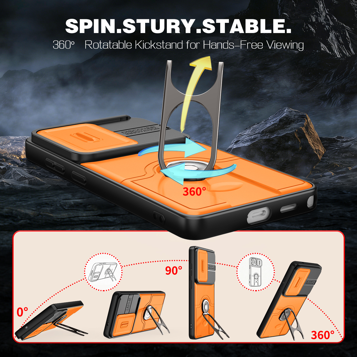 Ring Holder Phone Case for Sam – Phone Accessories Ring Holder recenzja i cena