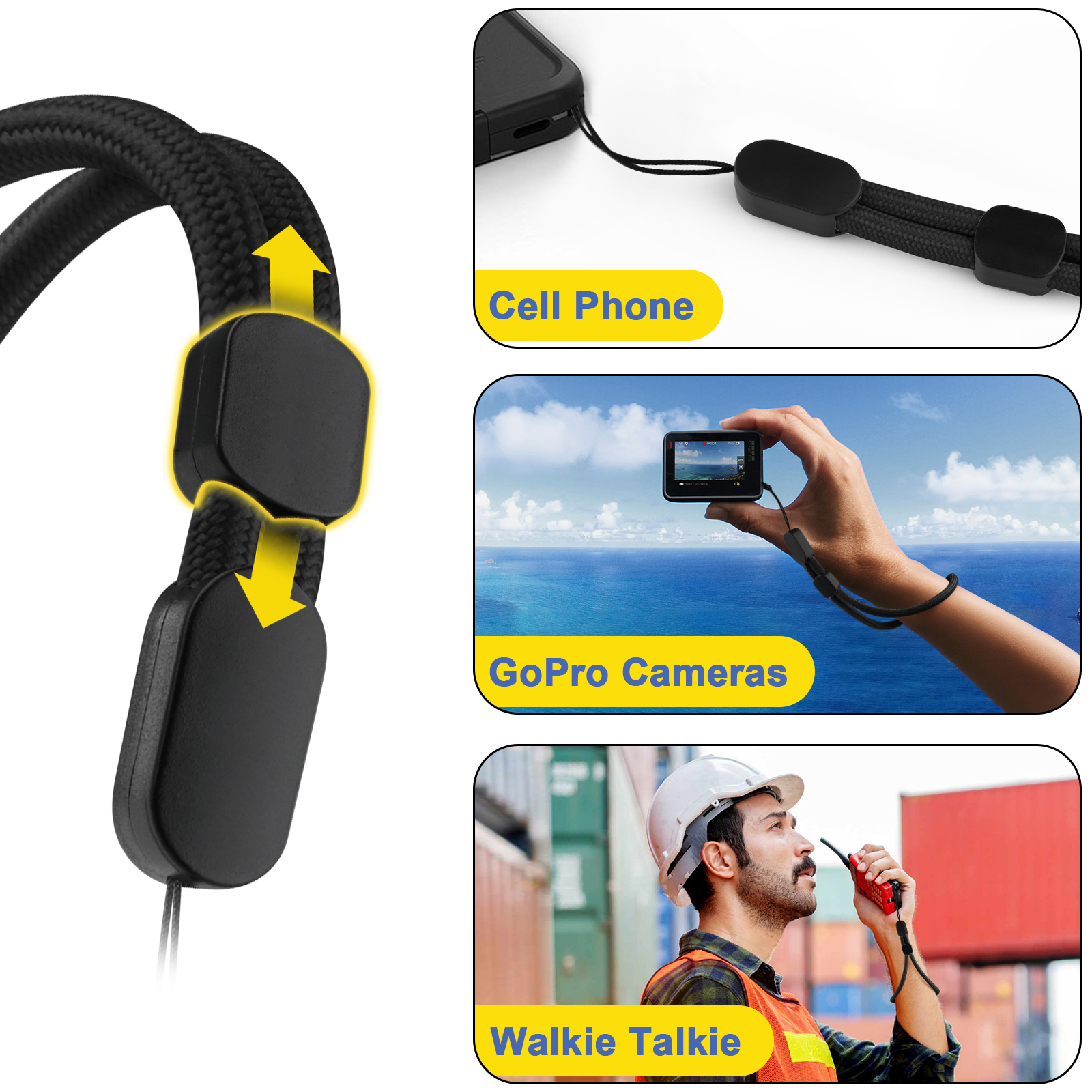 6Pcs/lot Hand Wrist Strap Lany – Phone Accessory recenzja i cena
