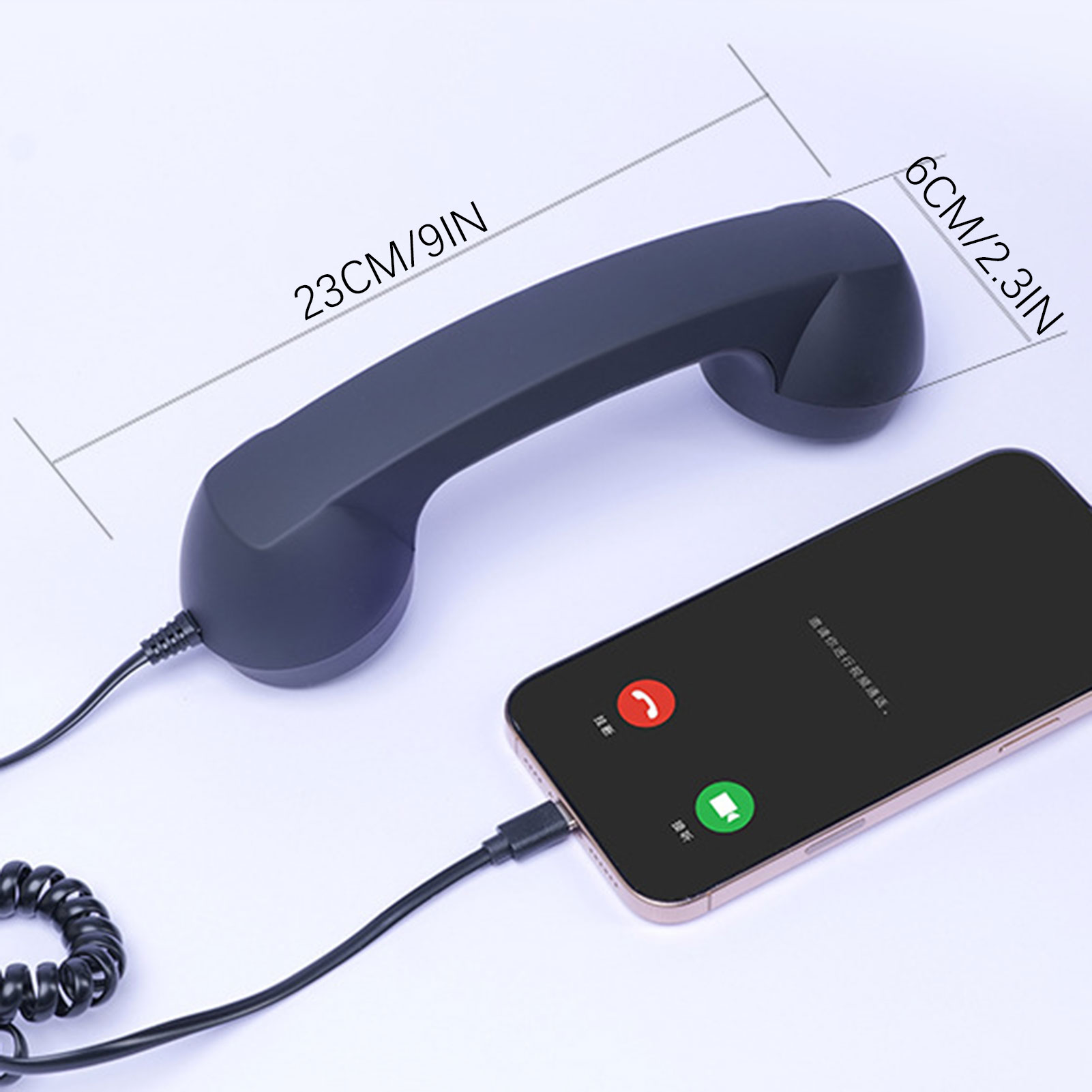 Retro Type C Telephones Handse – Retro Handset Phone recenzja i cena