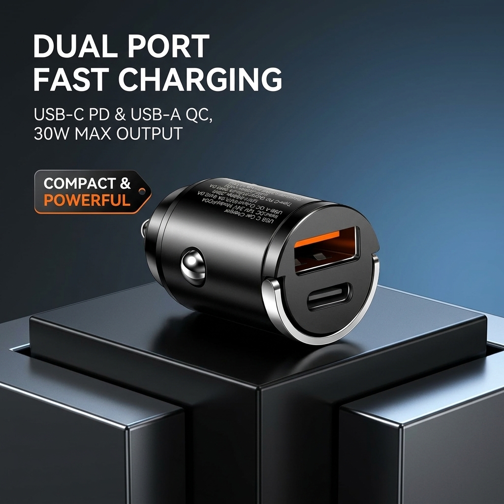 Flush Fit Mini Car Charger 100 – Usb C Hub recenzja i cena