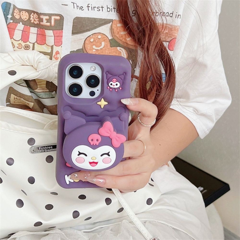 Cartoon Sanrio Cute 3D Cartoon – Phone Accessories Case recenzja i cena