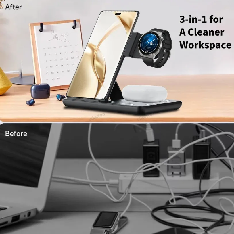 3 in 1 Foldable Wireless Charg – Phone Cooling Fan recenzja i cena
