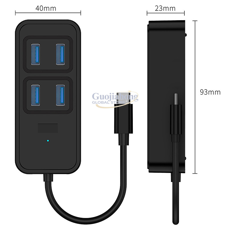 Cross-border USB3.0 hub, USB i – Usb C Hub recenzja i cena