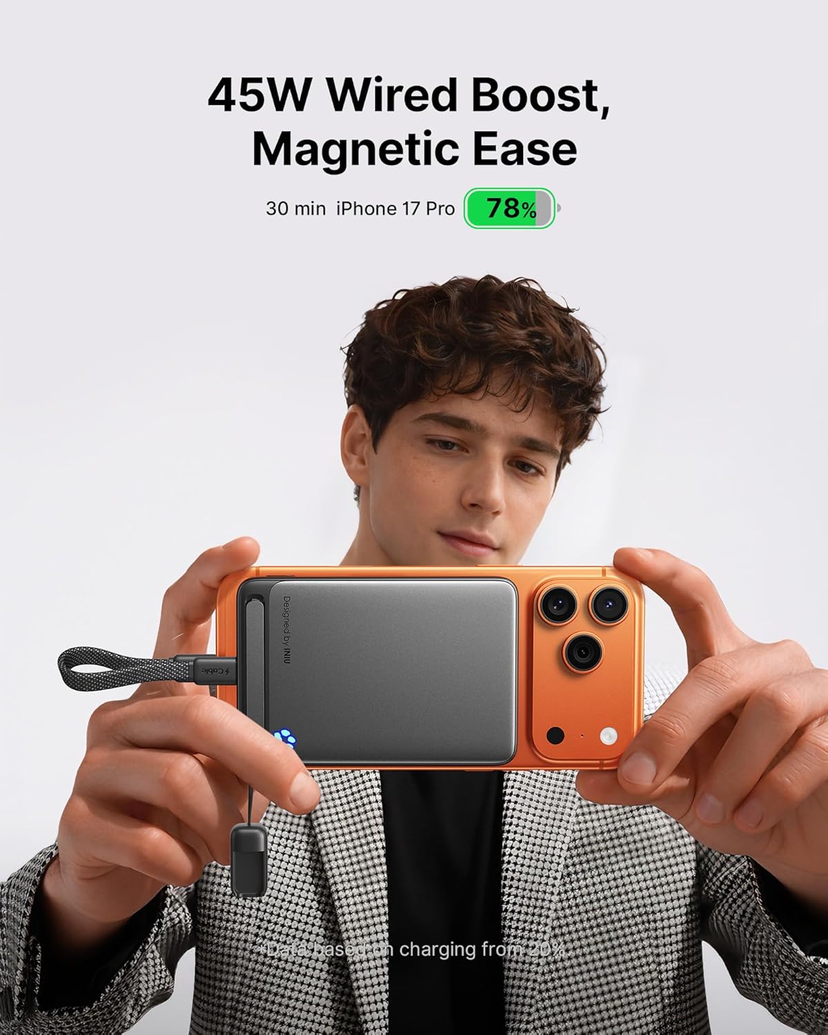 Slim 10000mAh Magnetic Power B – Power Bank Slim recenzja i cena
