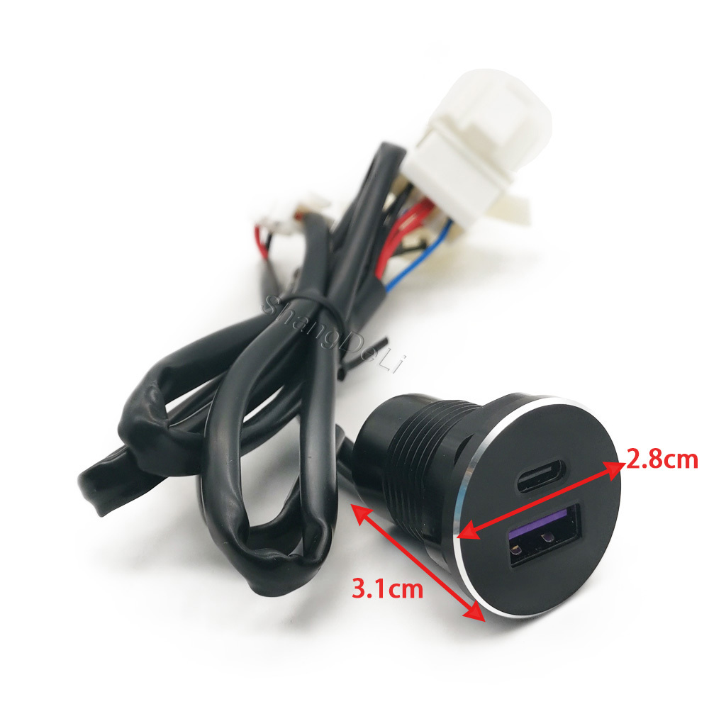 1PC Car Dual USB Outlet Charge – Usb C Hub recenzja i cena
