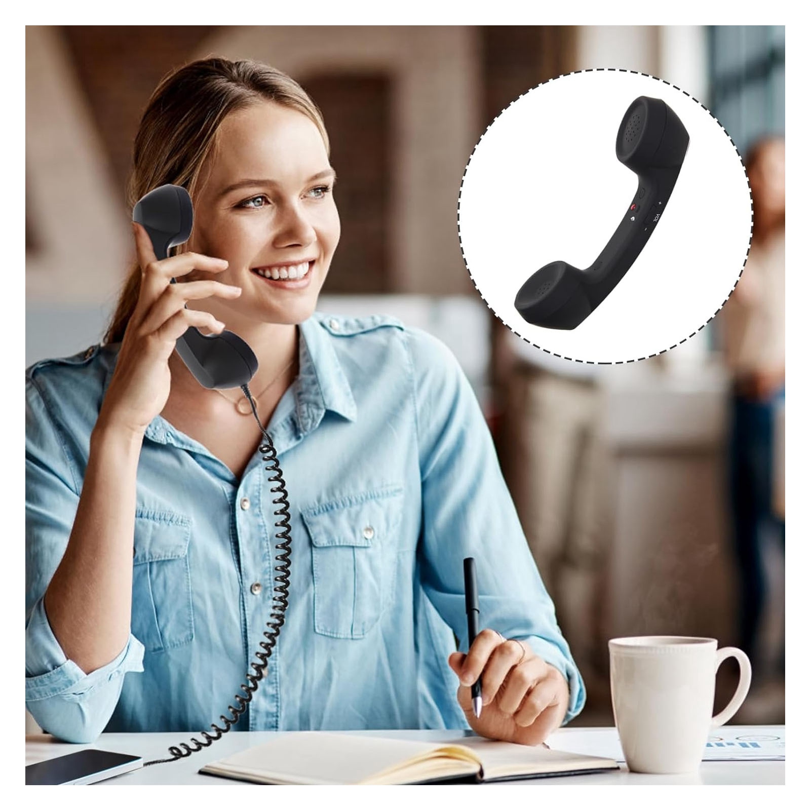 Retro Phone Receiver 3.5mm/USB – Retro Handset Phone recenzja i cena
