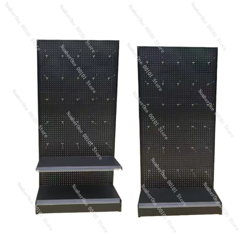 Thickened Black Pegboard Shelf – Phone Accessories Rack Display recenzja i cena