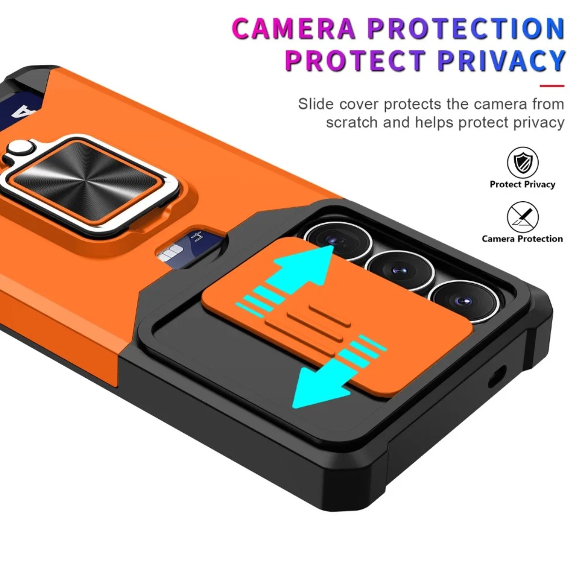 Card Slot Ring Holder Phone Ca – Phone Accessories Ring Holder recenzja i cena