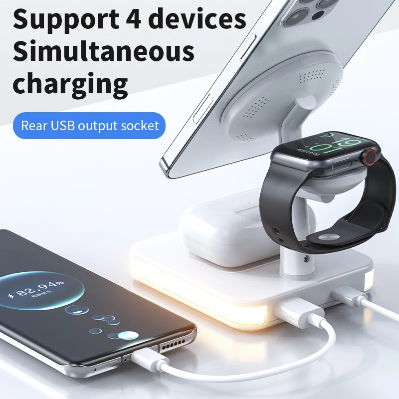 3 in 1 Wireless Chargers Stand – Phone Cooling Fan recenzja i cena
