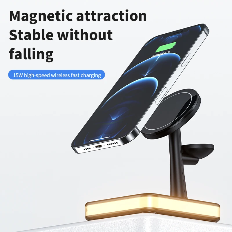 3 in 1 Wireless Chargers Stand – Phone Cooling Fan recenzja i cena
