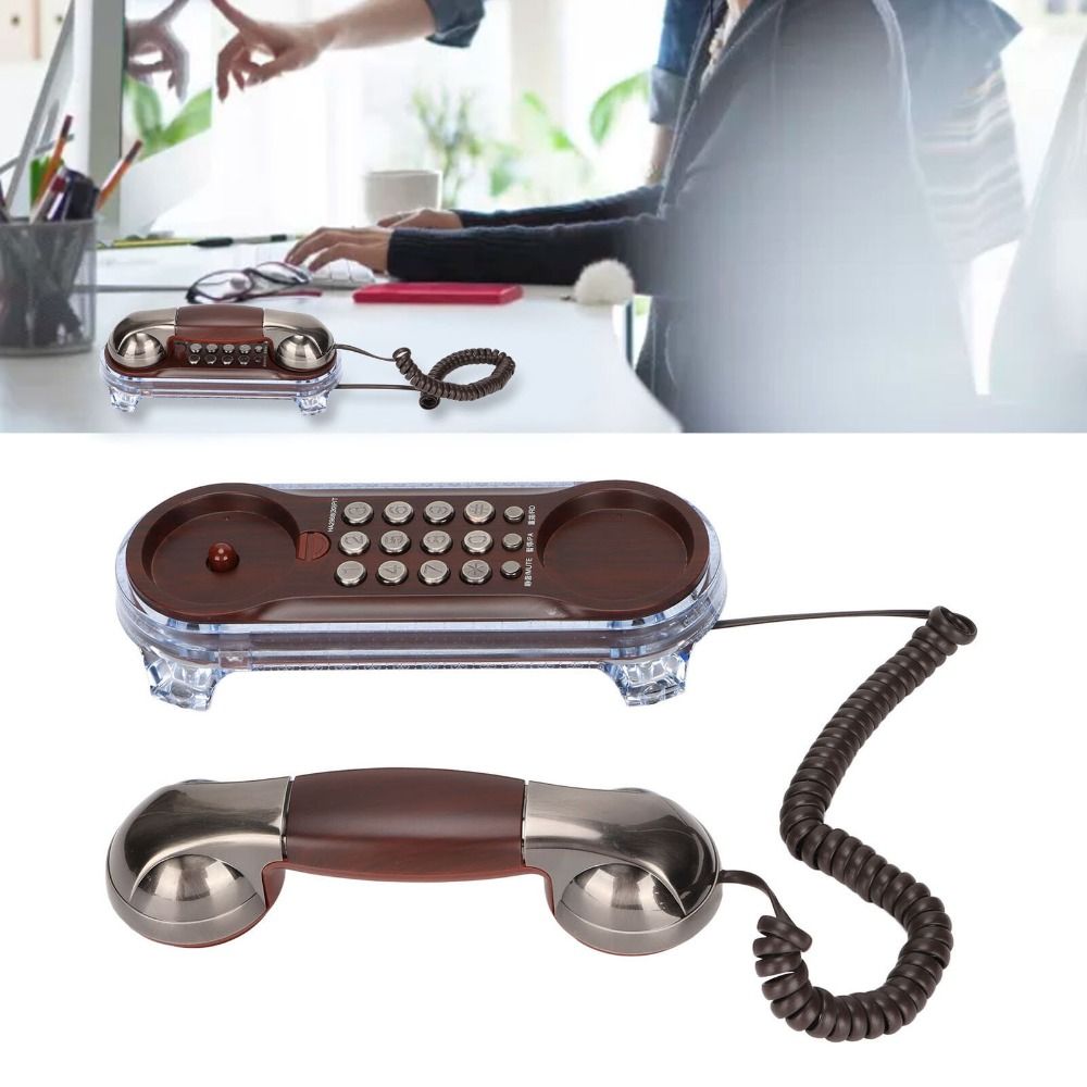 NEW Wall Mounted Wired Telepho – Retro Handset Phone recenzja i cena