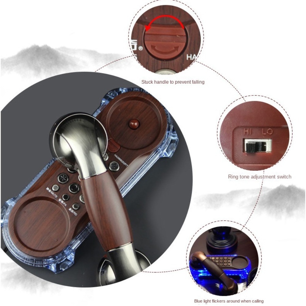NEW Wall Mounted Wired Telepho – Retro Handset Phone recenzja i cena