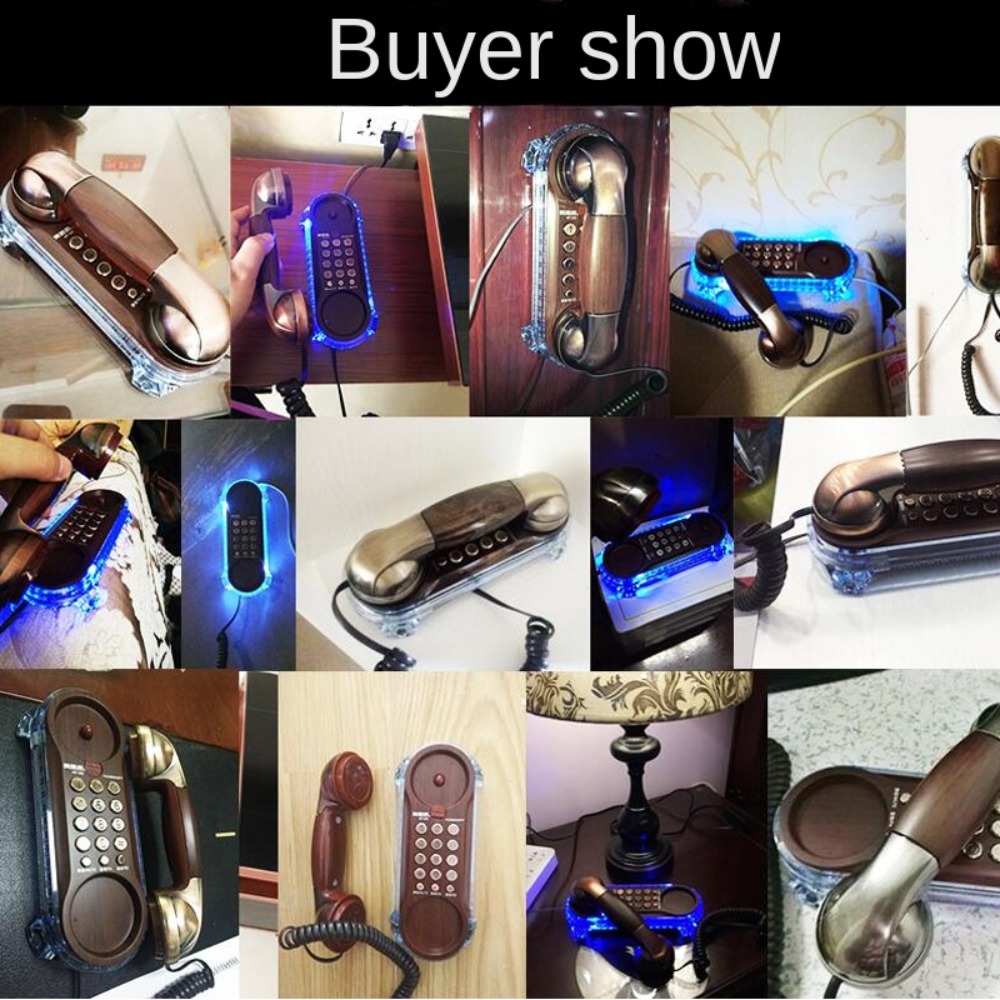 NEW Wall Mounted Wired Telepho – Retro Handset Phone recenzja i cena