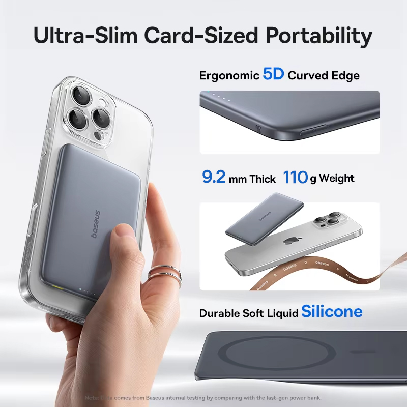Baseus 5000mAh Magnetic Power  – Power Bank Slim recenzja i cena