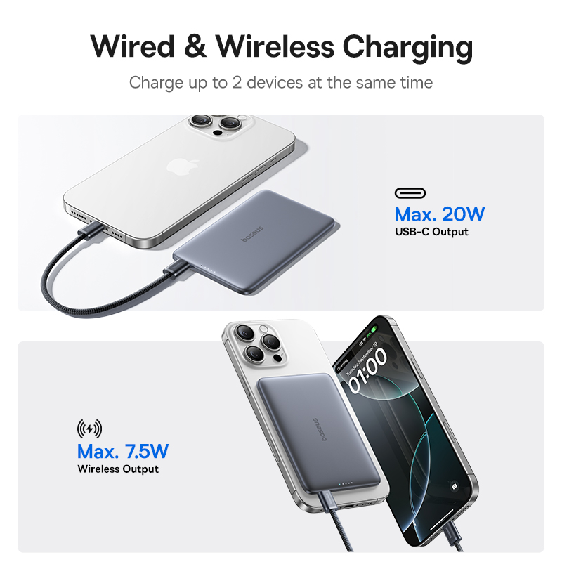 Baseus 5000mAh Magnetic Power  – Power Bank Slim recenzja i cena