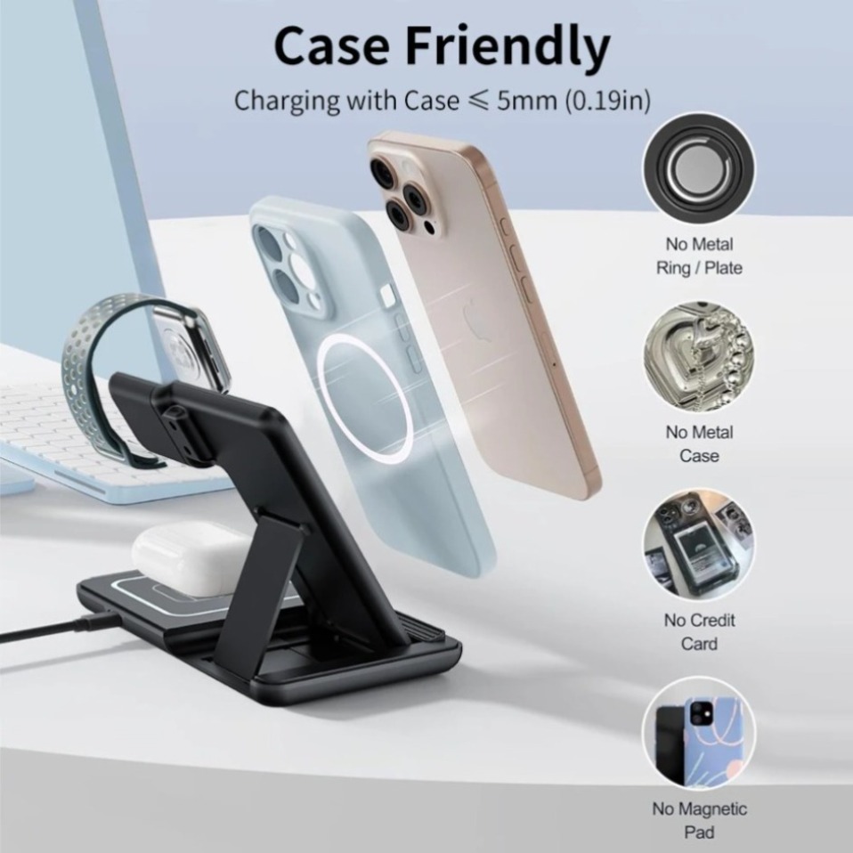 Night LED Light 3 In 1 Wireles – Phone Cooling Fan recenzja i cena