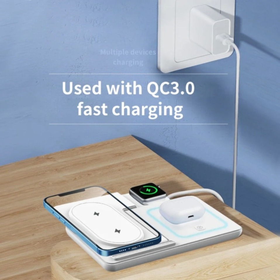 Night LED Light 3 In 1 Wireles – Phone Cooling Fan recenzja i cena