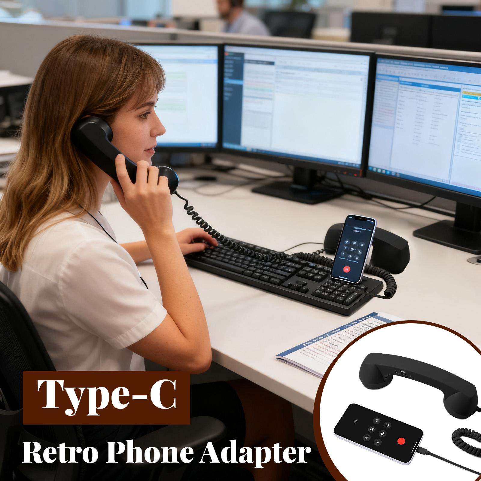 Type-C Retro Phone Adapter Lan – Retro Handset Phone recenzja i cena