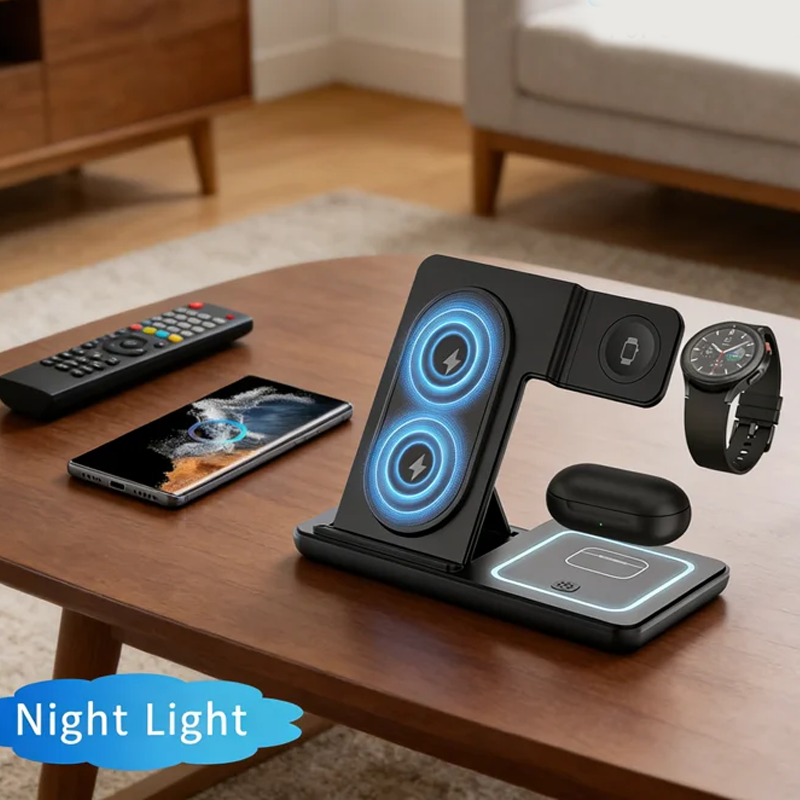 3 In 1 Foldable Wireless Charg – Phone Cooling Fan recenzja i cena