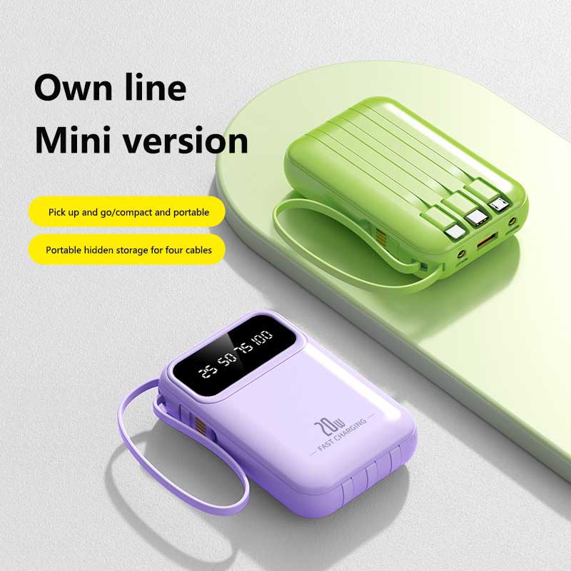 50000mAh 4 in1 Built-in Cable  – Power Bank Slim recenzja i cena