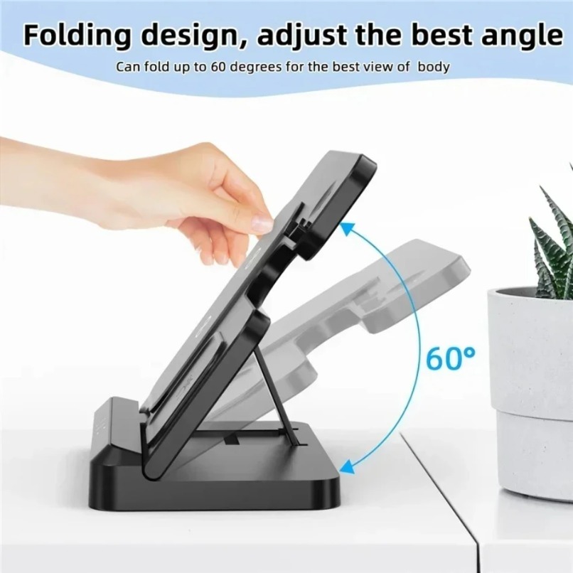 3 in 1 Wireless Charger Statio – Phone Cooling Fan recenzja i cena